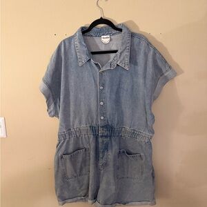 ARULA Denim Blue Jumpsuit